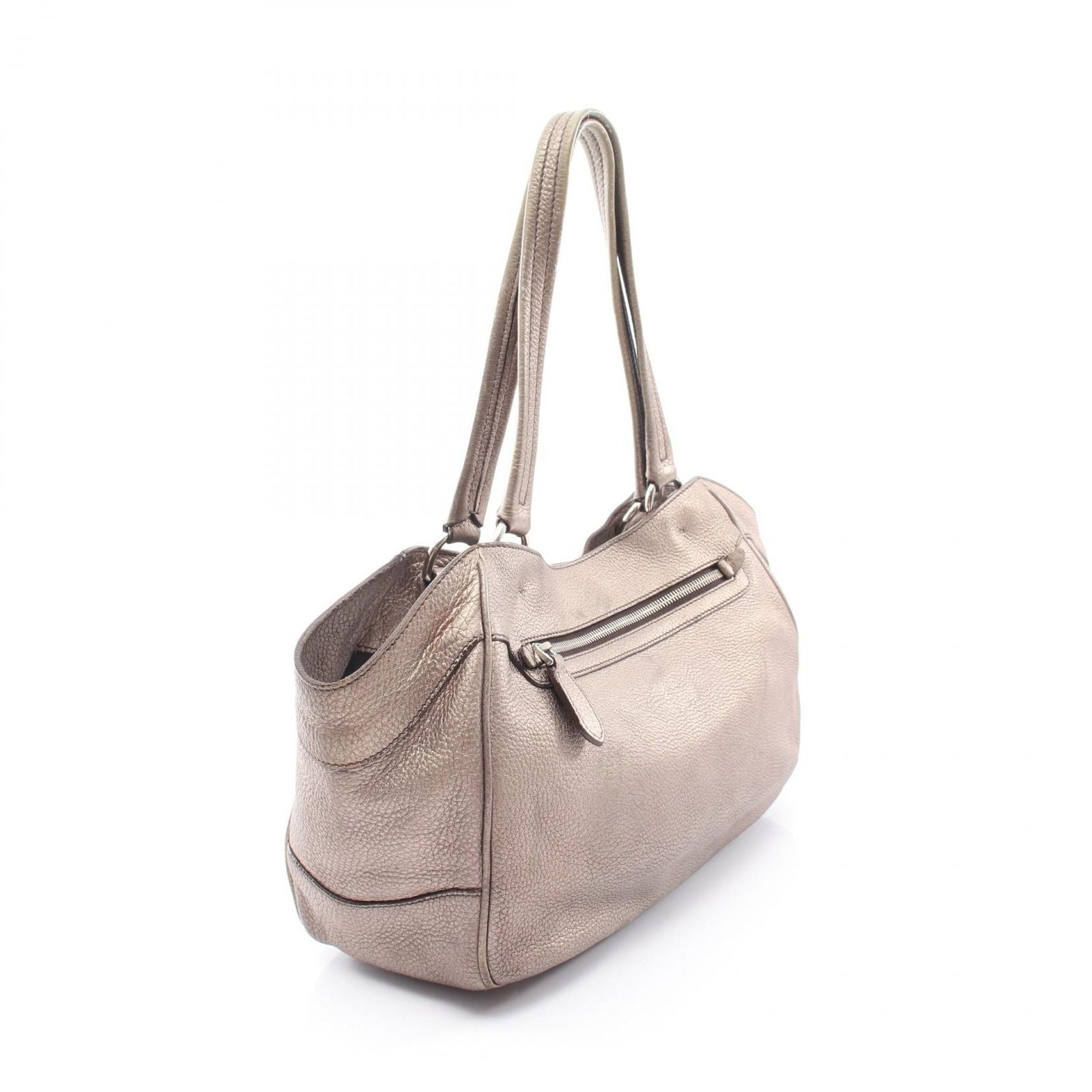 Prada Tote Bag Vit.Daino Br3601 Used B