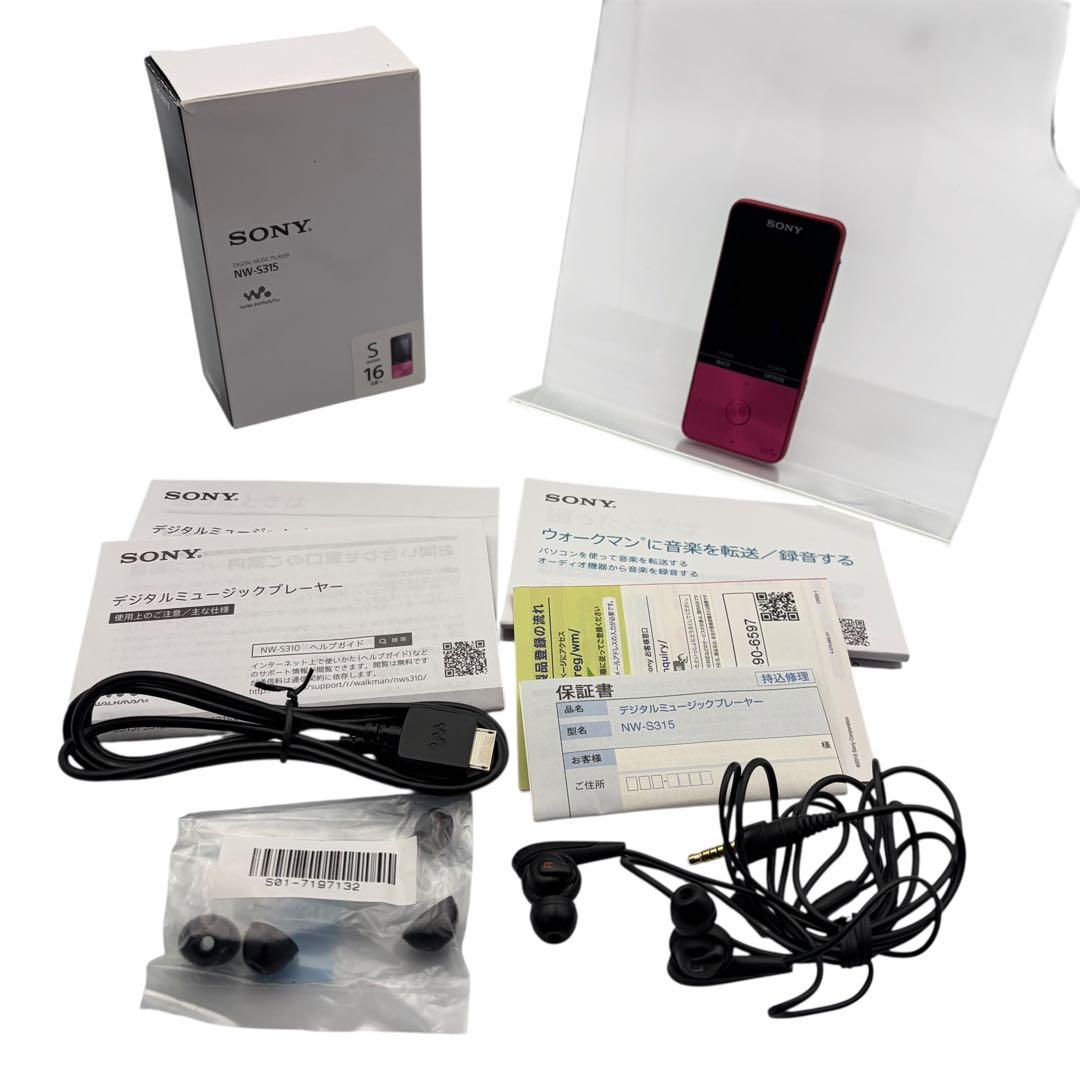 Sony Digital Audio Player Nw-S315 16Gb