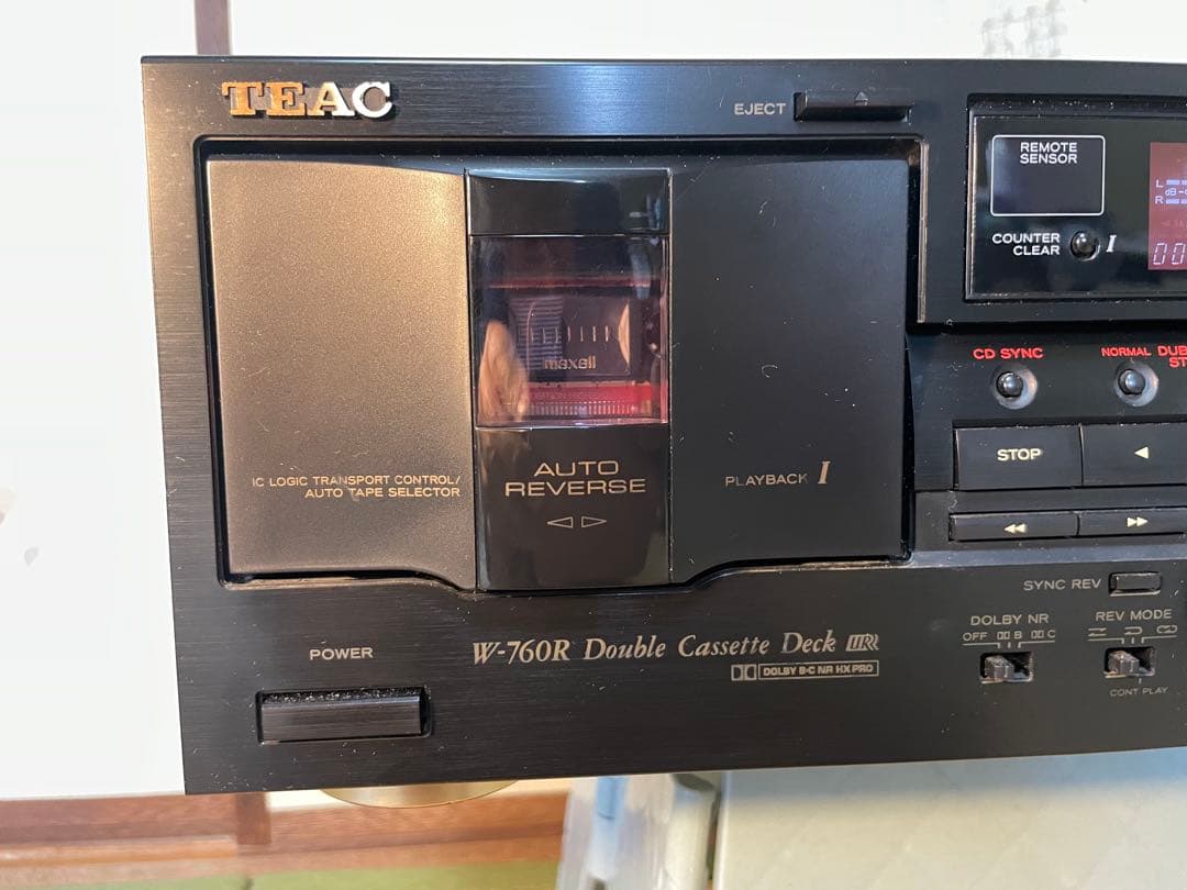 Teac Cd Md Cassette Deck W-760R