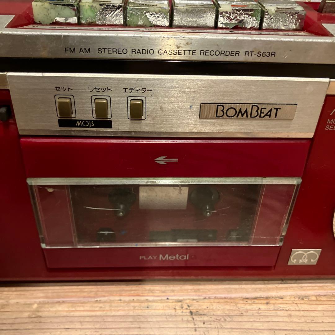 Radios Radio Cassette Players Rt-S63R Bombeat U