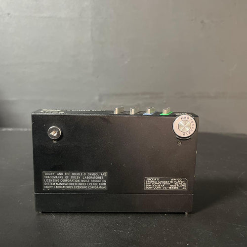 Sony Cassette Players Walkman Wm-20