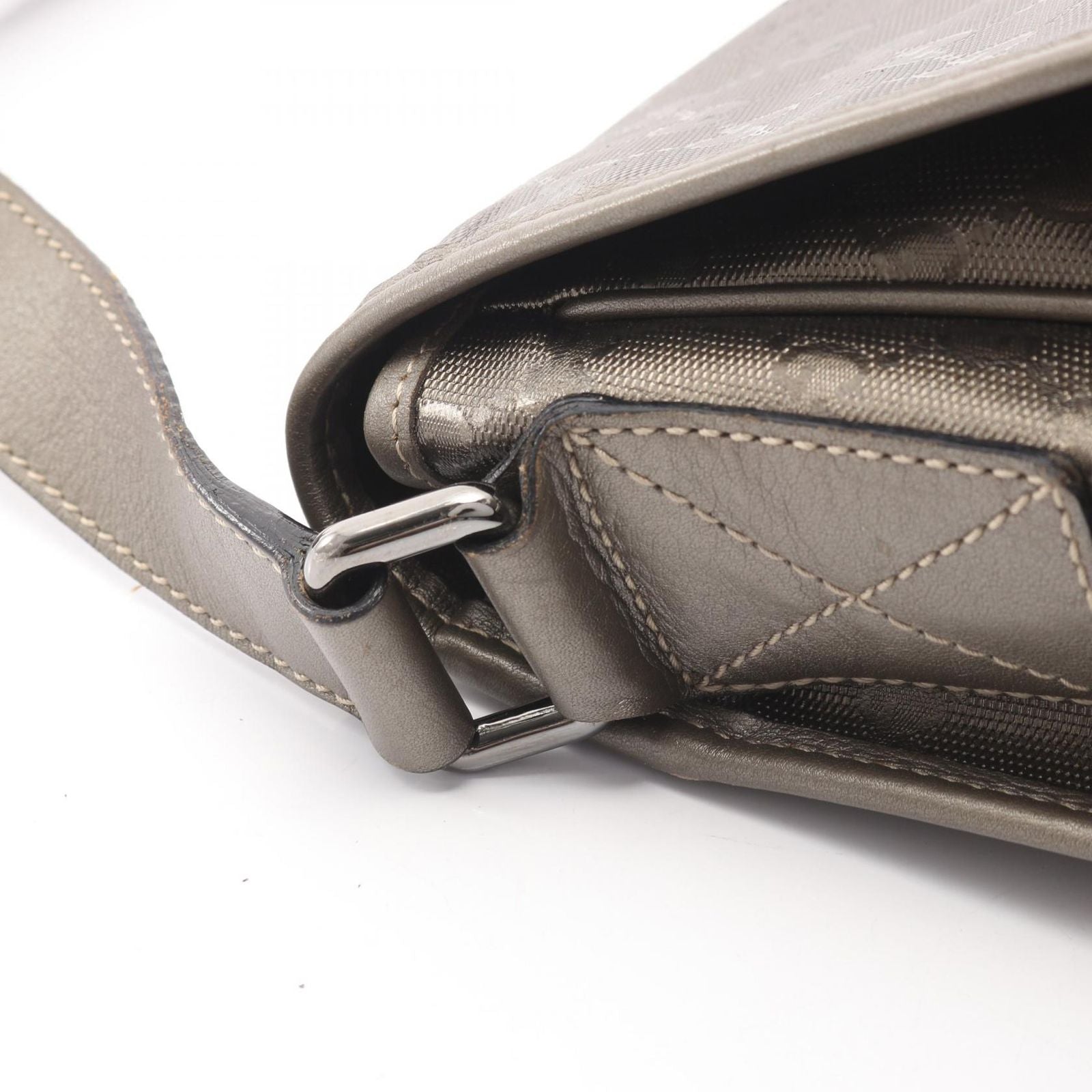 Gucci Shoulder Bag Gg 201732 Pvc Used B