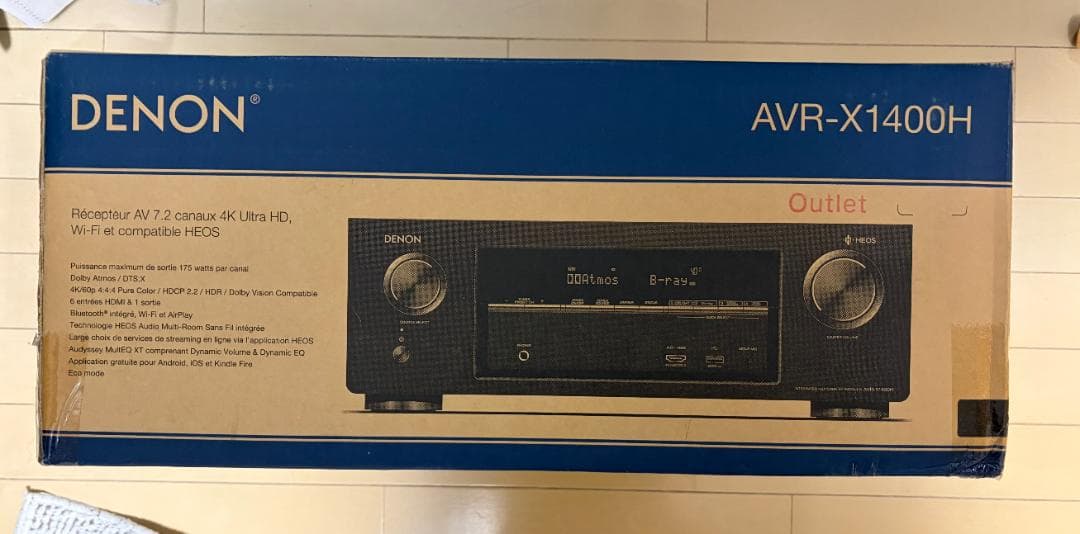 Denon Av Amplifier Avr-X1400H