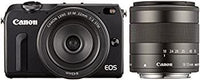 Digital Slr Canon Eos M2 Ef-M18-55Mm F3.5-5.6 Is Stm Ef-M22Mm F2 Eosm2Bk-Wlk