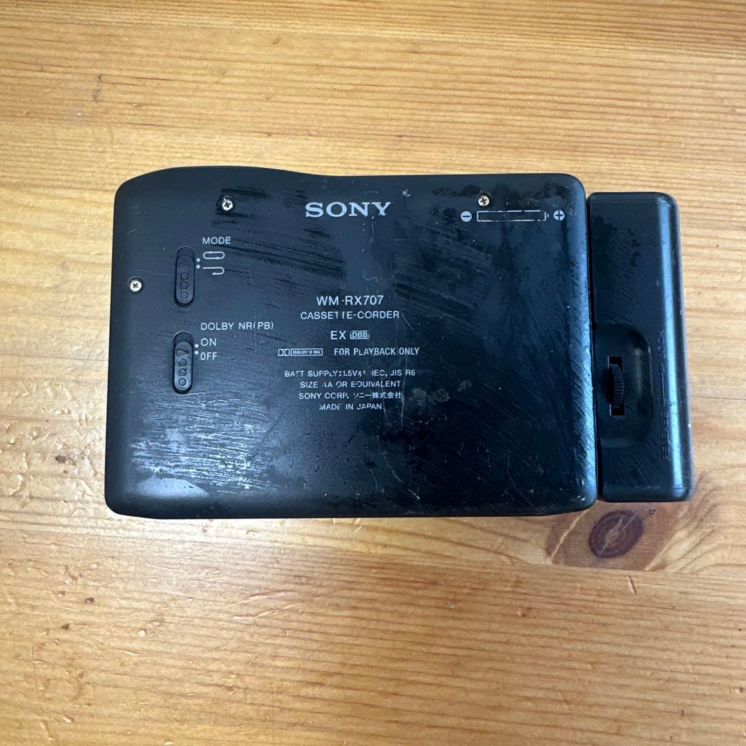 Sony Cassette Player Wm-Rx707