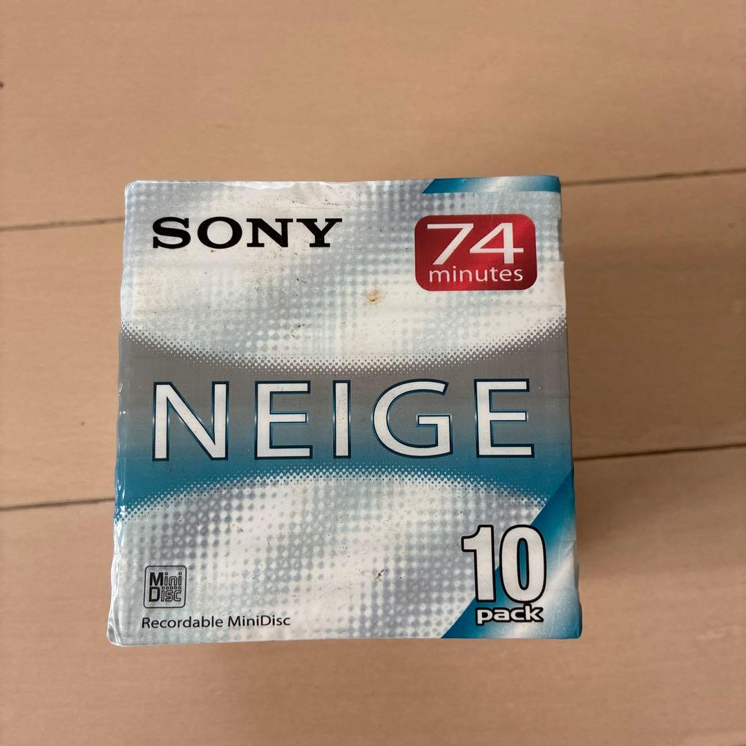 Sony Md Neige Minidisc 74 10