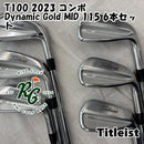 Titleist Iron Set T100 2023 Dynamic Gold Mid 115 6 X100 34[8086]