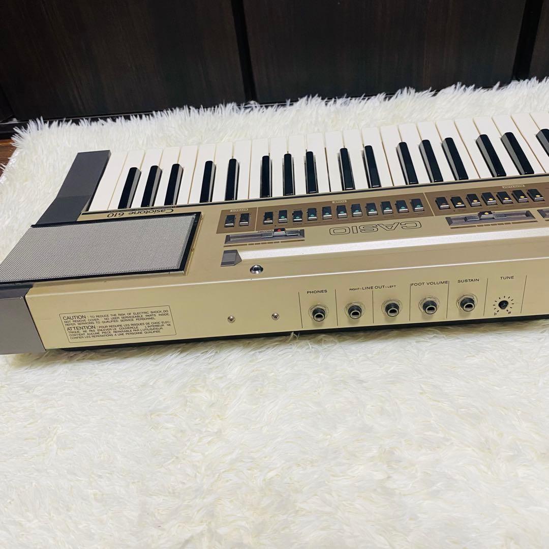 Casio Analog Synthesizers Casiotone 610