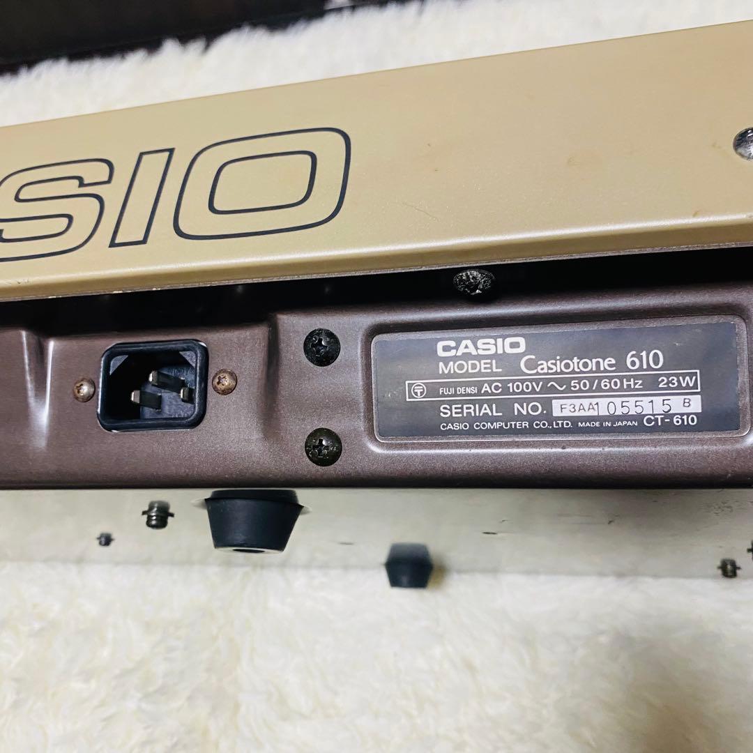 Casio Analog Synthesizers Casiotone 610