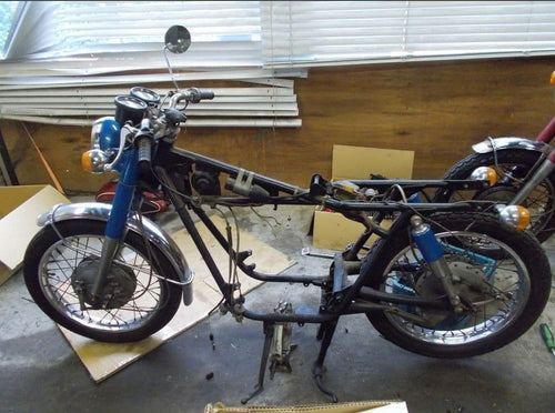 Yamaha Motorcycle Frames Ds6
