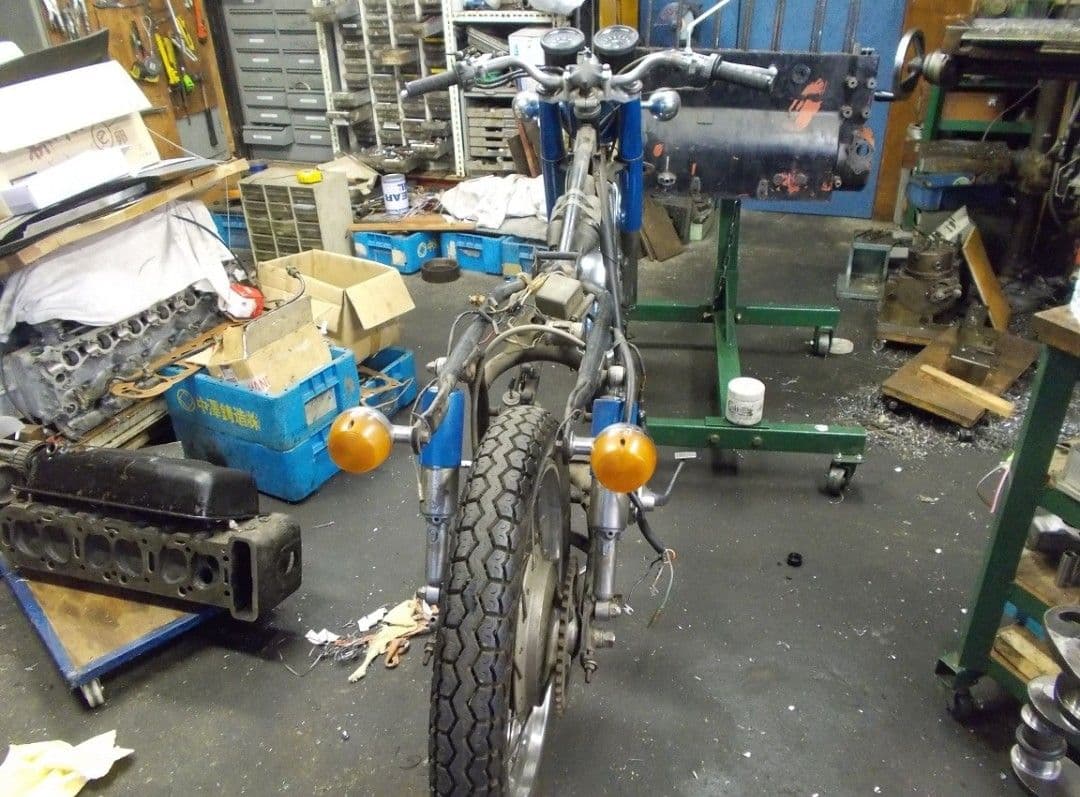 Yamaha Motorcycle Frames Ds6