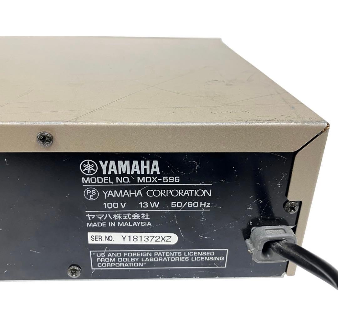 Yamaha Cd Md Cassette Deck Mdx-596