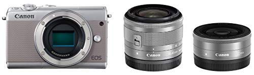 Digital Slr Canon Eos M100 Eosm100Gy-Wlk