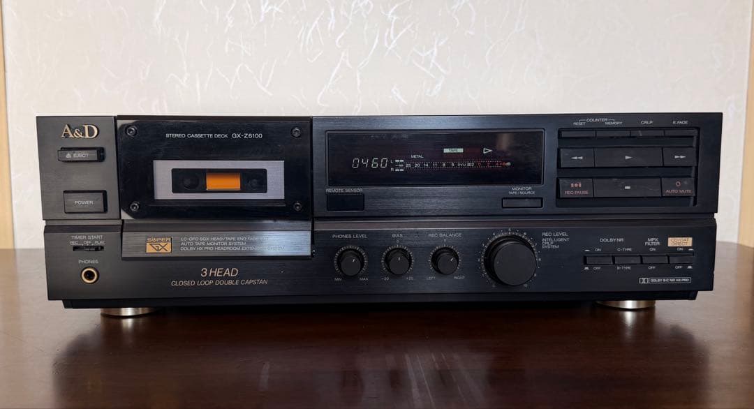 A&D Cd Md Cassette Deck 3 Gx-Z6100