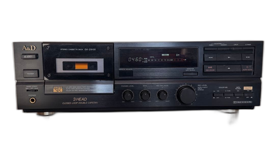 A&D Cd Md Cassette Deck 3 Gx-Z6100