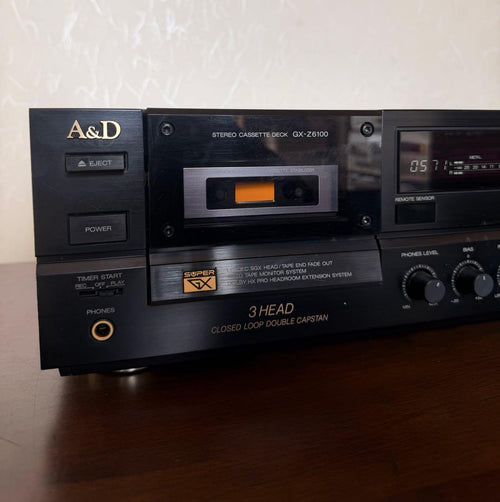 A&D Cd Md Cassette Deck 3 Gx-Z6100