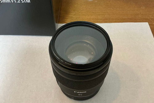 Canon Prime Lenses Rf45Mm F1.2 Stm