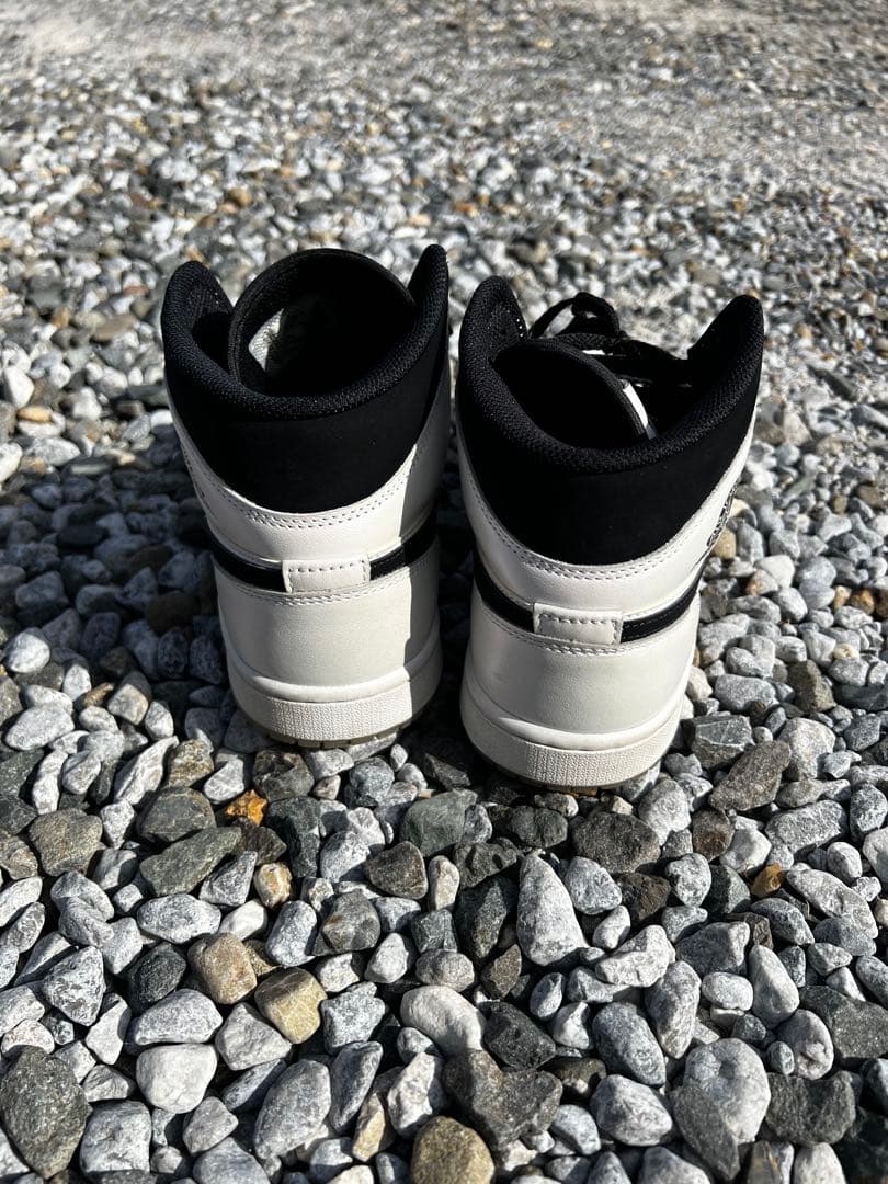Nike Sneakers Air Jordan 1 Mid Omega/Black/White Black White