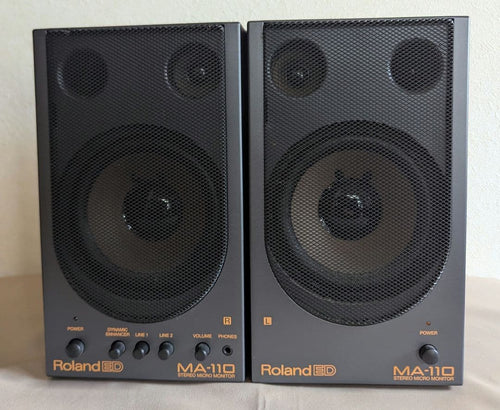 Roland Speakers Ed Ma-110
