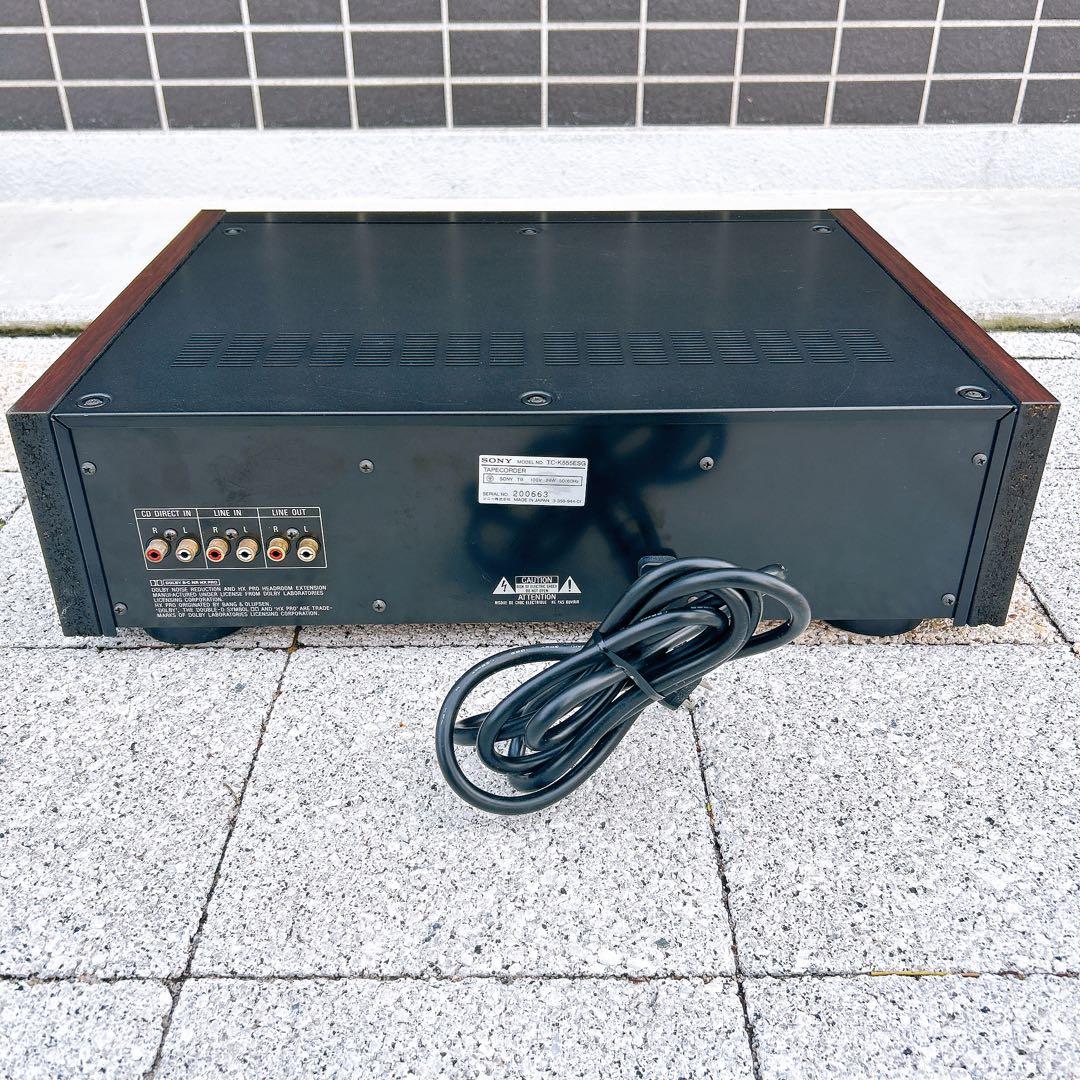 Sony Cd, Md Cassette Decks Tc-K555Esg