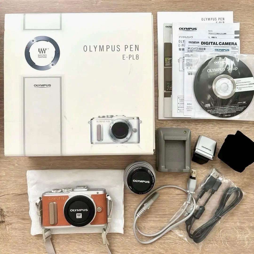 Olympus Mirrorless Interchangeable Lens Cameras Pen E-Pl8