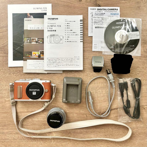 Olympus Mirrorless Interchangeable Lens Cameras Pen E-Pl8