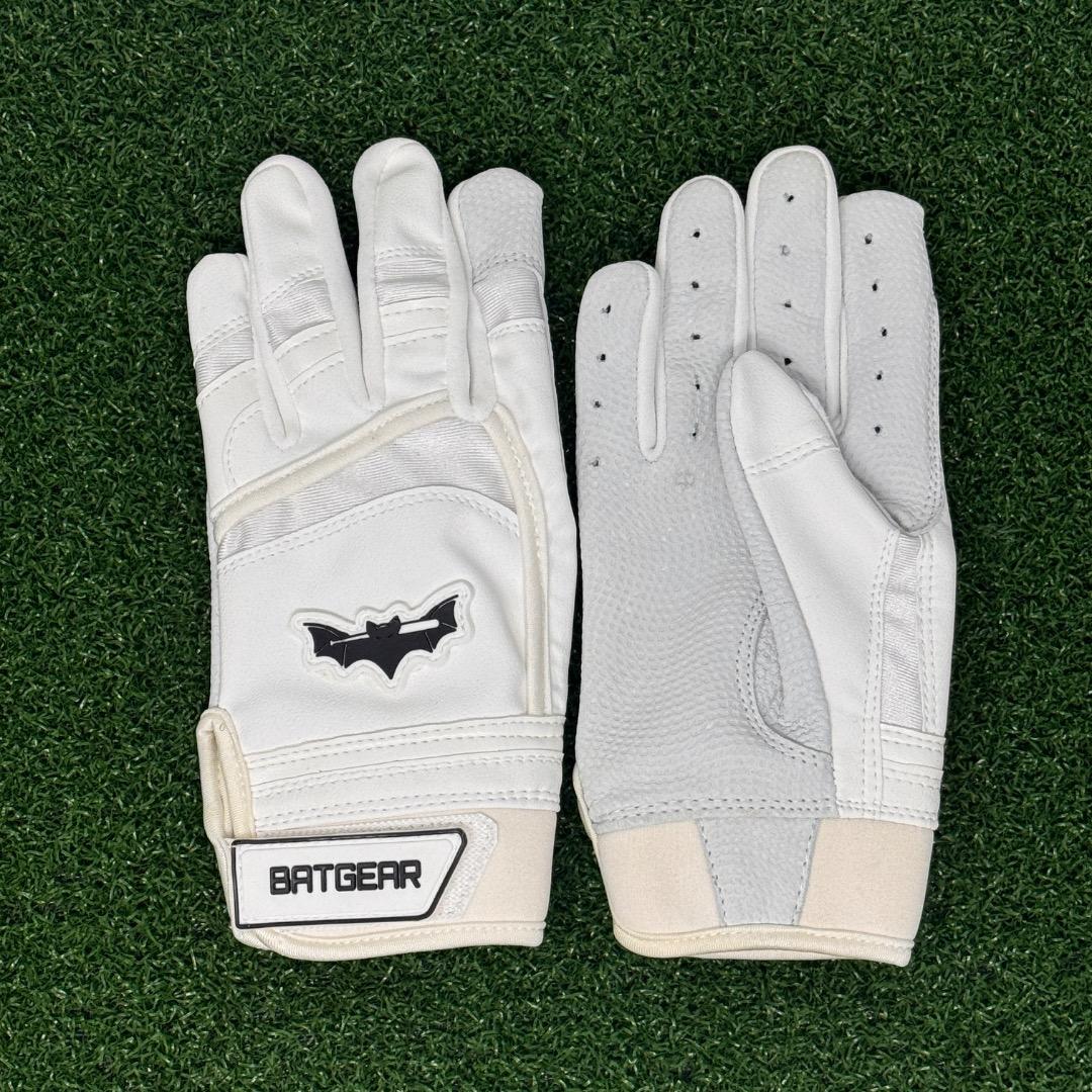 Batting Gloves Bat Wrap X L Mlb Pure White