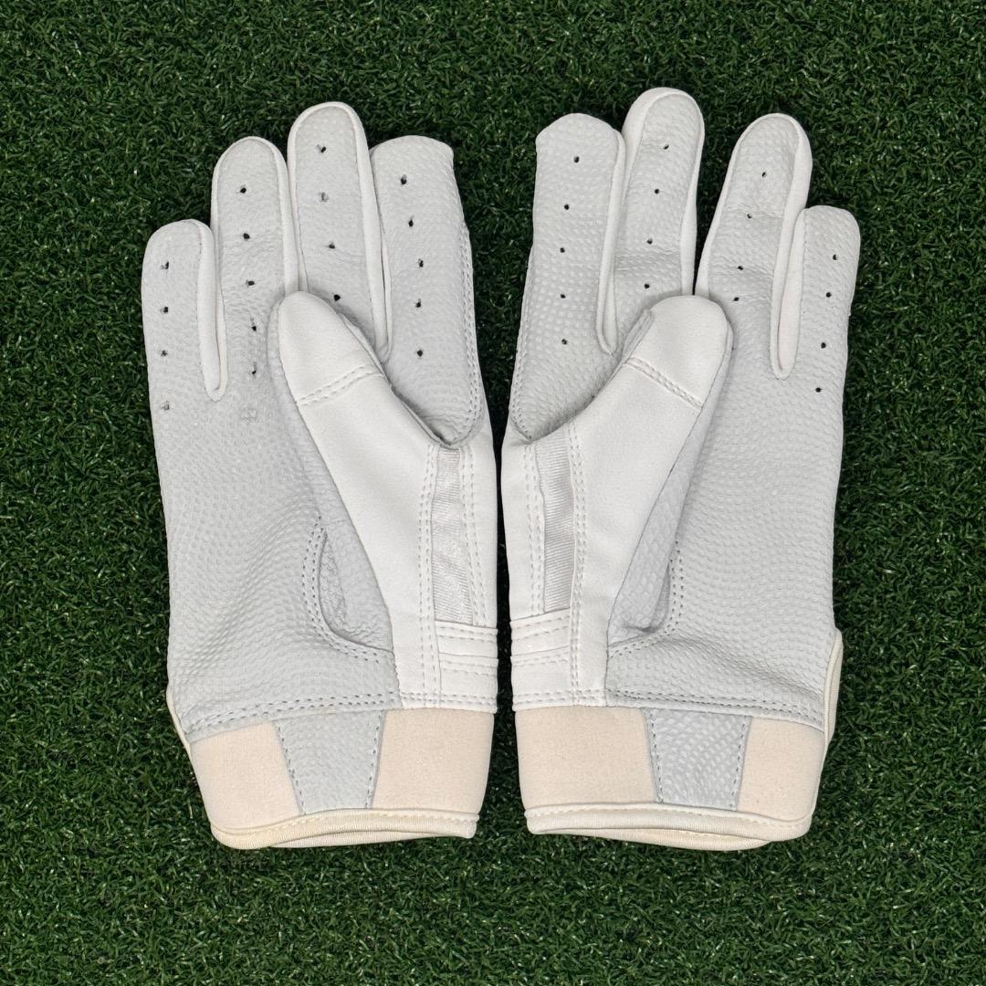 Batting Gloves Bat Wrap X L Mlb Pure White