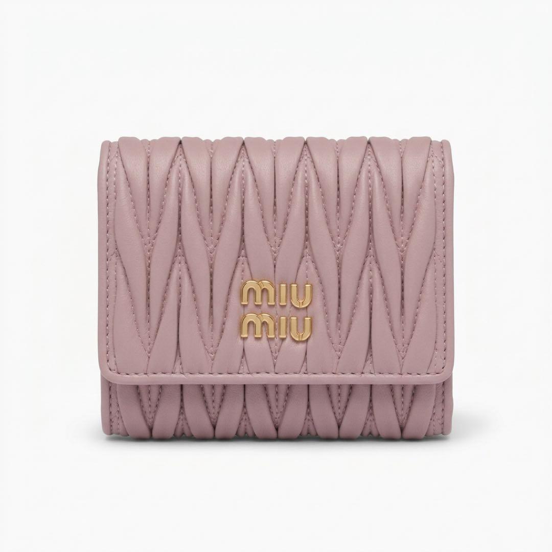 Miu Trifold Wallets
