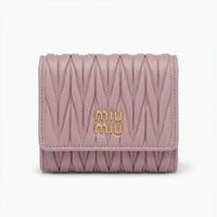 Miu Trifold Wallets