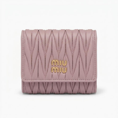 Miu Trifold Wallets
