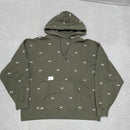 Wtaps Hoodie 210 Acne Crossbones Olive04