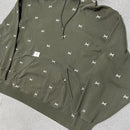 Wtaps Hoodie 210 Acne Crossbones Olive04