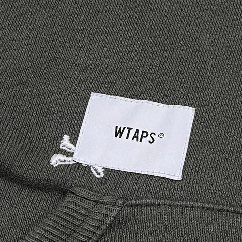 Wtaps Hoodie 210 Acne Crossbones Olive04