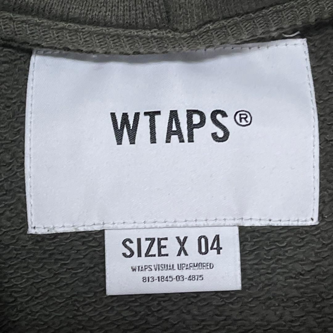 Wtaps Hoodie 210 Acne Crossbones Olive04