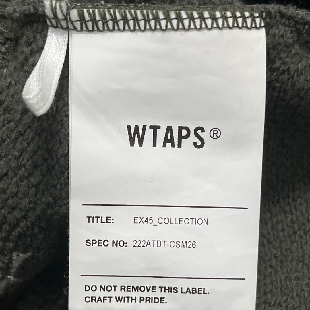Wtaps Hoodie 210 Acne Crossbones Olive04
