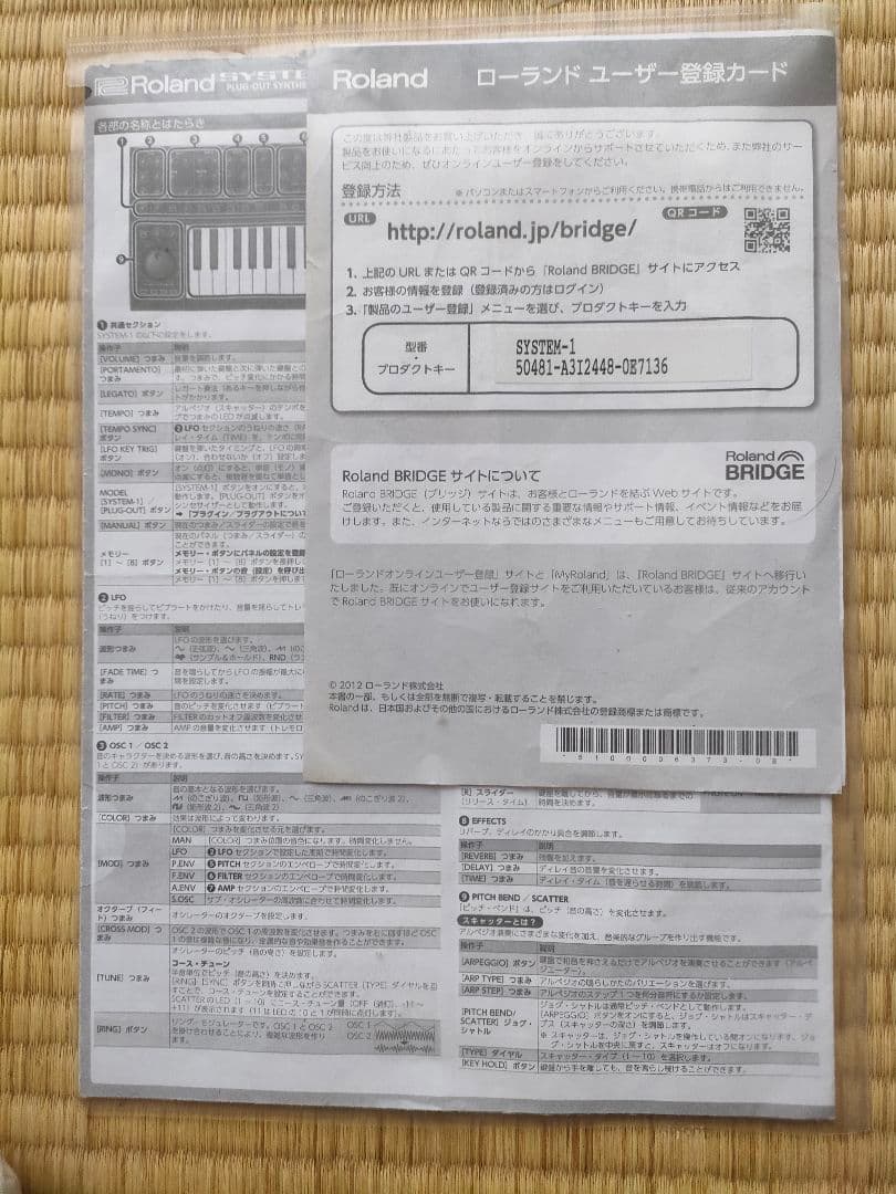 Hardware Sound Source Roland System-1