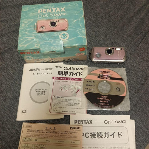 Pentax Compact Digital Camera Optio Wp 5.0