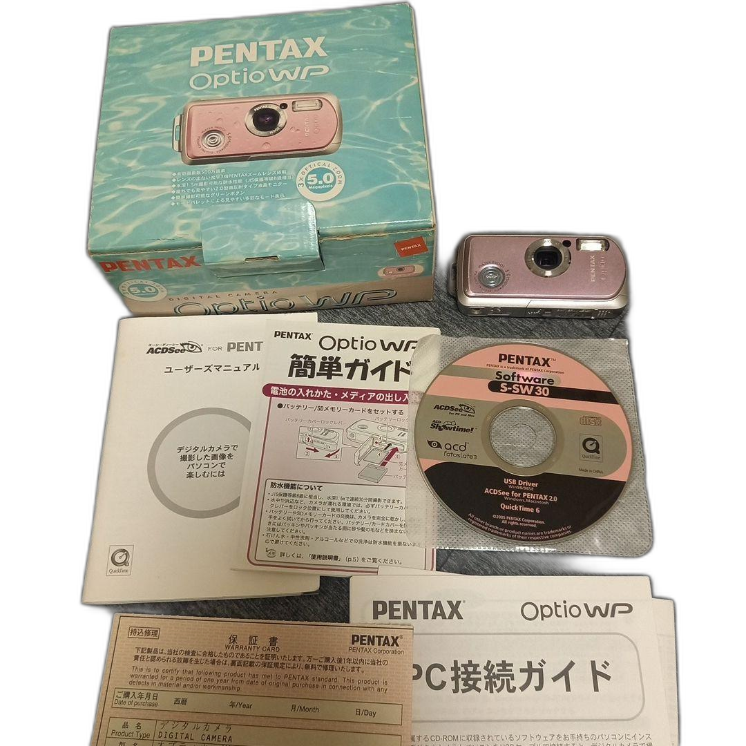 Pentax Compact Digital Camera Optio Wp 5.0