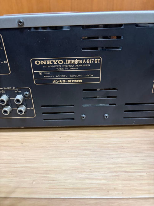 Onkyo Integrated Amplifiers Integraa-817Gt