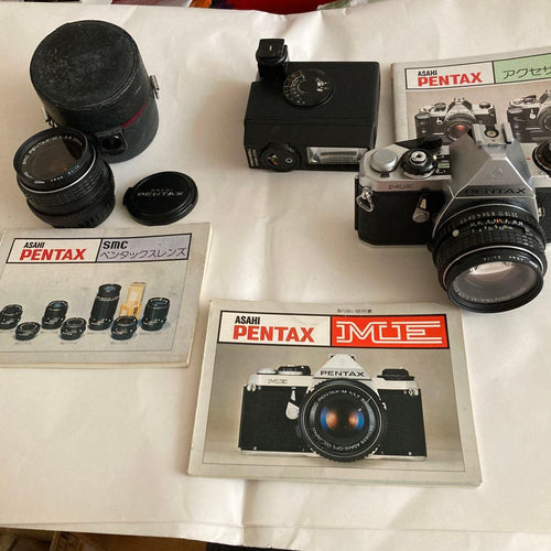 Slr Cameras (Film) Pentax Me Smc -M1:3.5