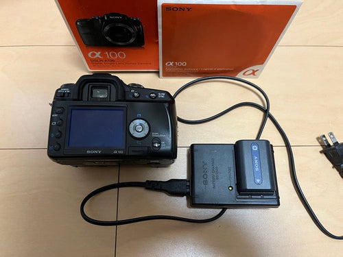 Sony Digital Slr 100 Dslr-A100