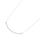 Tiffany Necklace Co T 40.5/45.5 K18Wg Used A