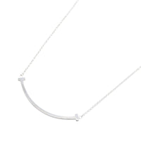 Tiffany Necklace Co T 40.5/45.5 K18Wg Used A