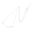 Tiffany Necklace Co T 40.5/45.5 K18Wg Used A