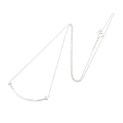 Tiffany Necklace Co T 40.5/45.5 K18Wg Used A