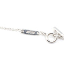 Tiffany Necklace Co T 40.5/45.5 K18Wg Used A