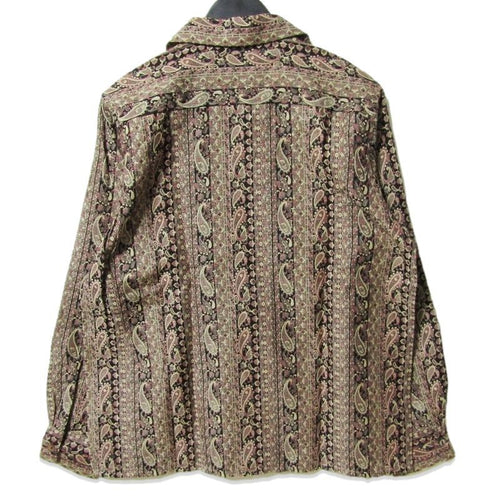 Anderen Naalden Ns215 Klassiek overhemd R/Pe/W Paisley Streep Jq. S 27113571