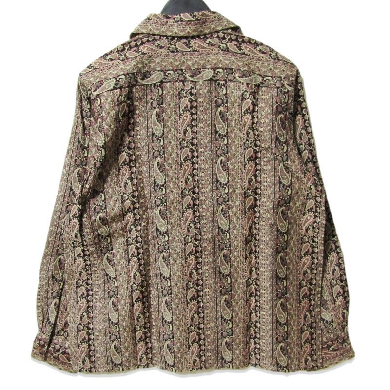 Anderen Naalden Ns215 Klassiek overhemd R/Pe/W Paisley Streep Jq. S 27113571