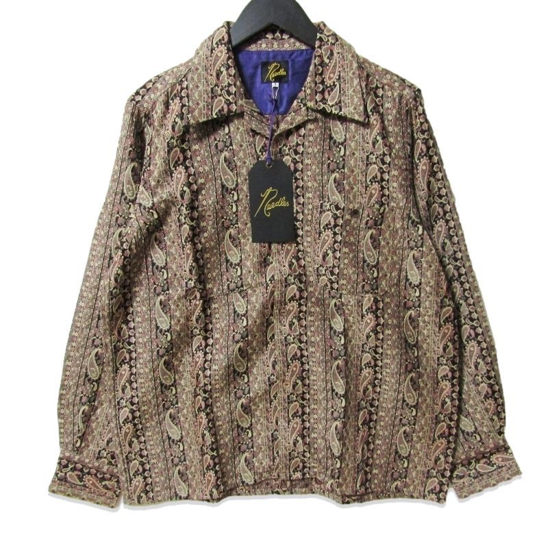 Anderen Naalden Ns215 Klassiek overhemd R/Pe/W Paisley Streep Jq. S 27113571